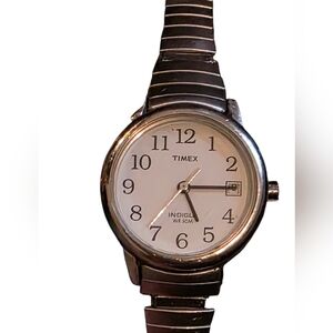 Timex Vintage Indiglo Classic Stainless Steel Women's Stretch Band Watch